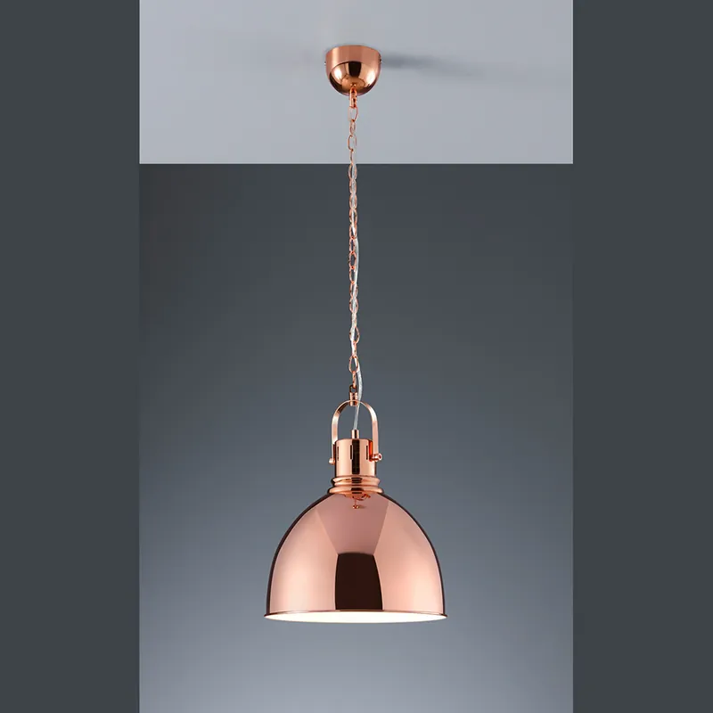 Meistverkauft Pendelleuchte, Kupferfarben, Vintagelook, 31 cm Ø