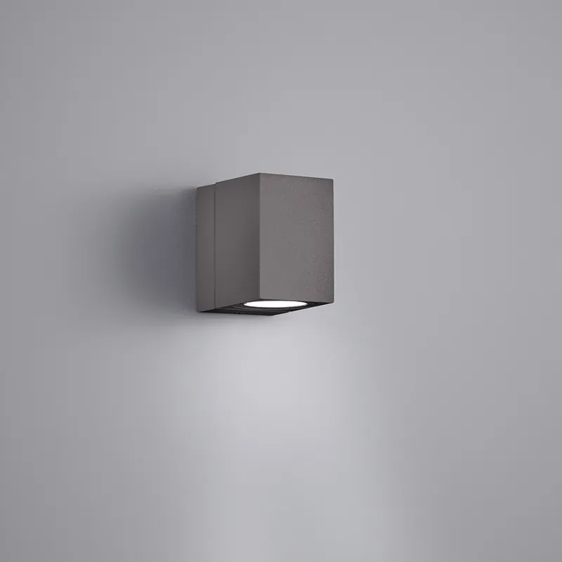 Sonderangebot LED Außen Wandleuchte, Anthrazit, Aluguss, IP54, 7 cm x 10 cm