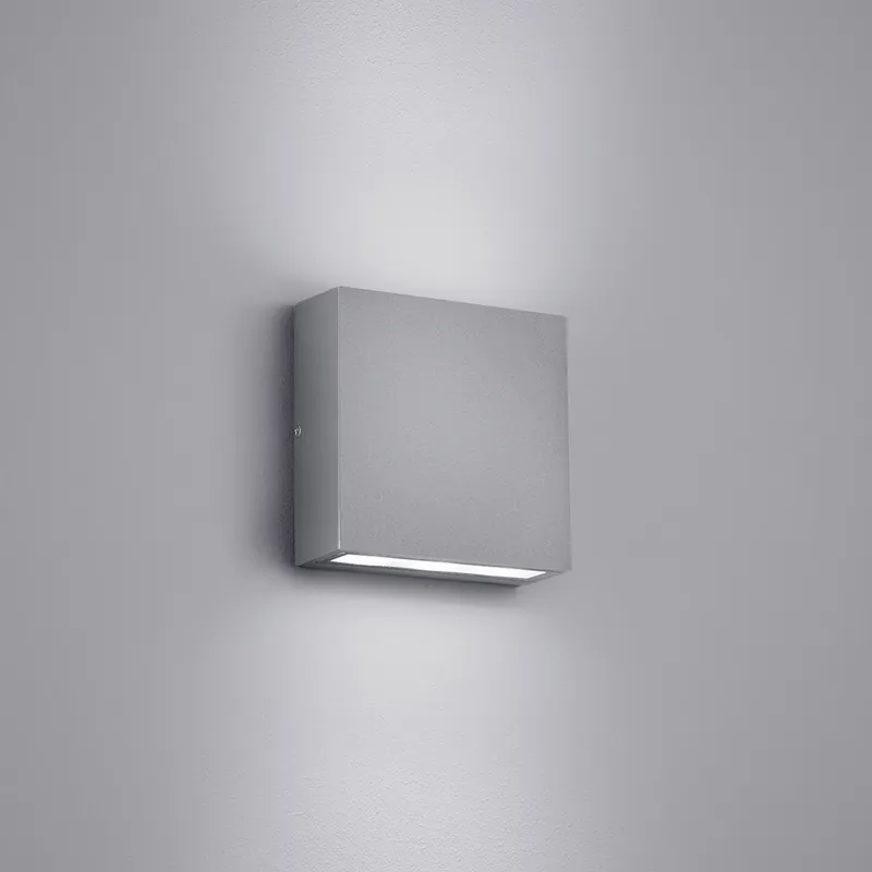 LED Außen Wandleuchte, Fassadenlicht, Quadratisch, IP54, 14 cm x 14 cm Online Kaufen