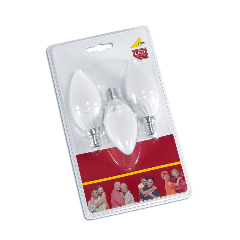 LED Leuchtmittel, 3er Blister, E14, Kerzenform (10er Pack) Neu Im Sortiment