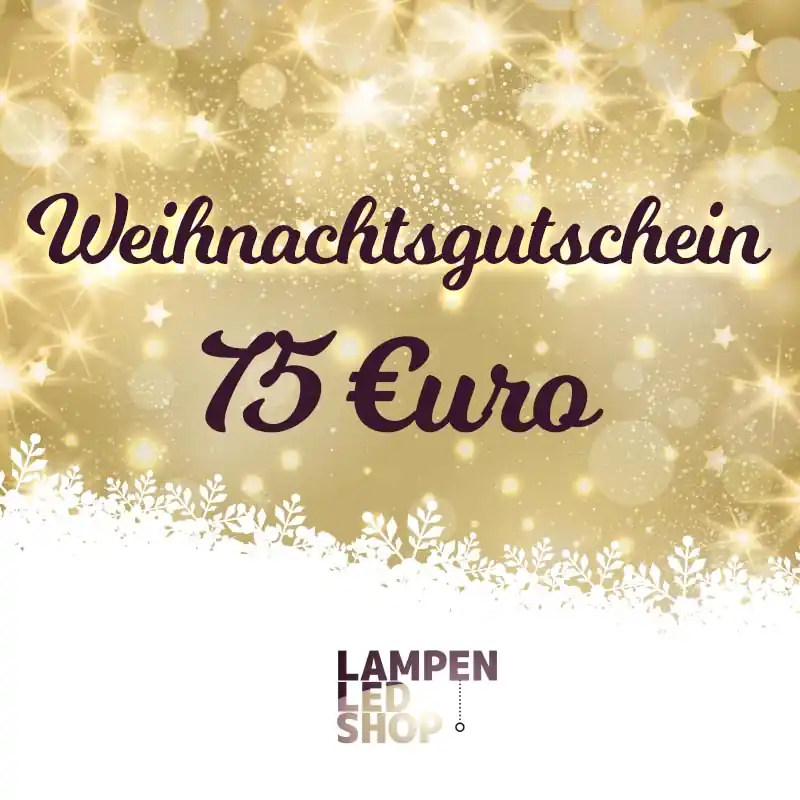 Weihnachtsgutschein 75 EURO Abverkauf