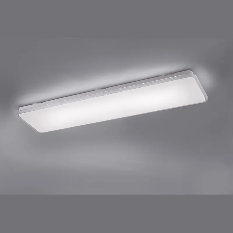 Dimmbare smarte LED-Deckenlampe in Weiß mit 110 cm Länge Begrenztes Angebot
