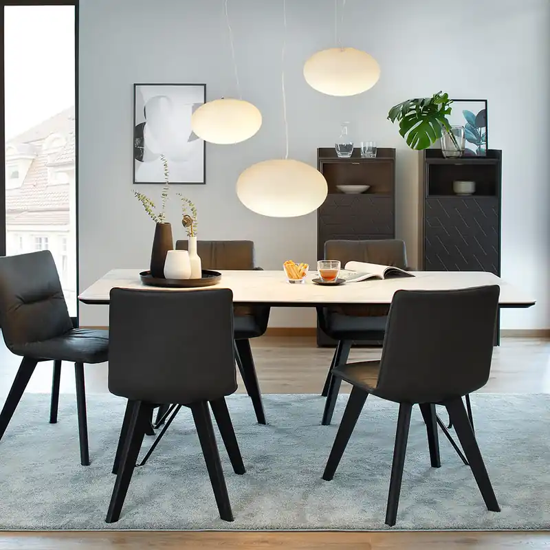 Villeroy & Boch Pendelleuchte, Glasschirm, Weiß, 150 cm Höhe Jetzt Bestellen