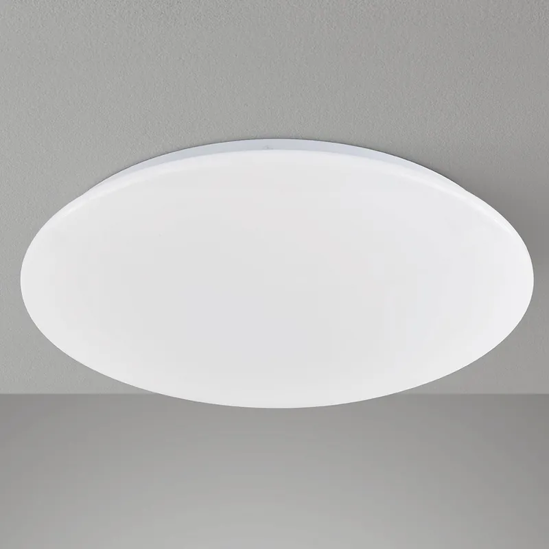 Angebot LED Deckenleuchte, Weiß, Switch-Dimmer, Acrylschirm, Rund, 40 cm Ø