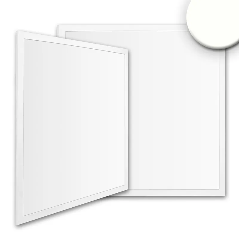Neu LED Panel, Weiß, Quadrat, Dimmbar, 4000K , IP42, 62 cm x 62 cm