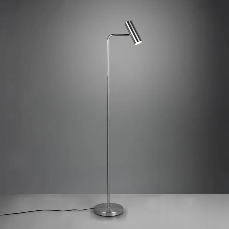 Wochenendangebot LED Stehleuchte, Minimalistisch, 1 Spot, Verstellbar, Schalter, 151 cm Höhe
