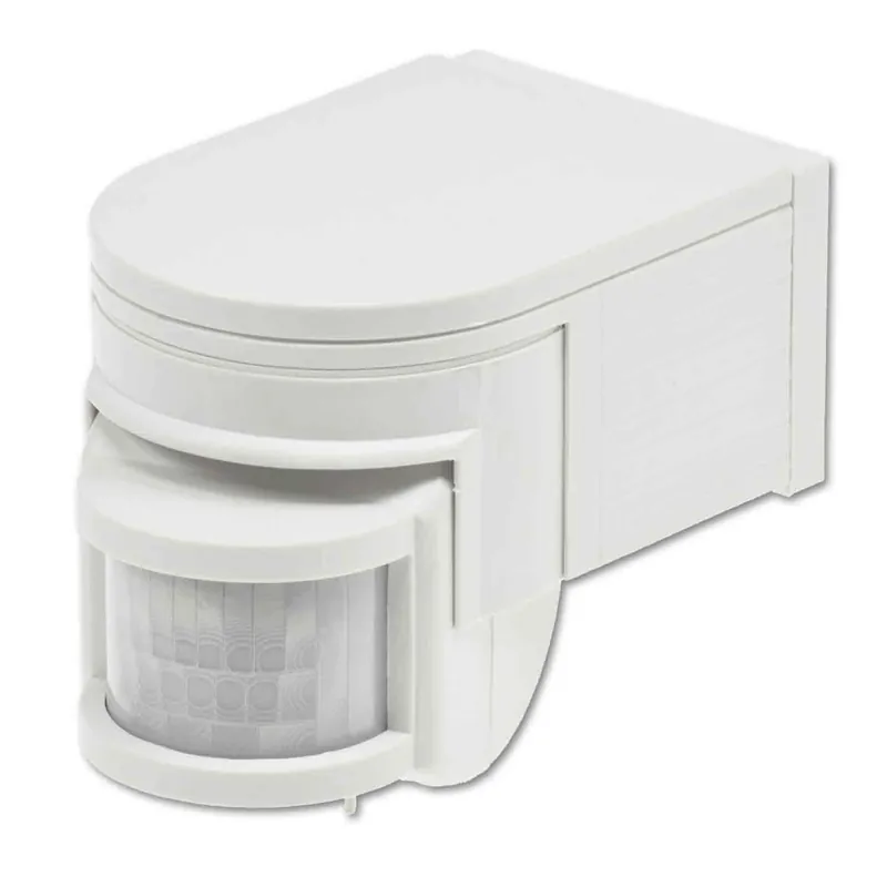Bewegungsmelder, Rechteckig, Weiß, 900 Watt, IP44, Sensor, 12 x 7 cm Sichere Zahlung