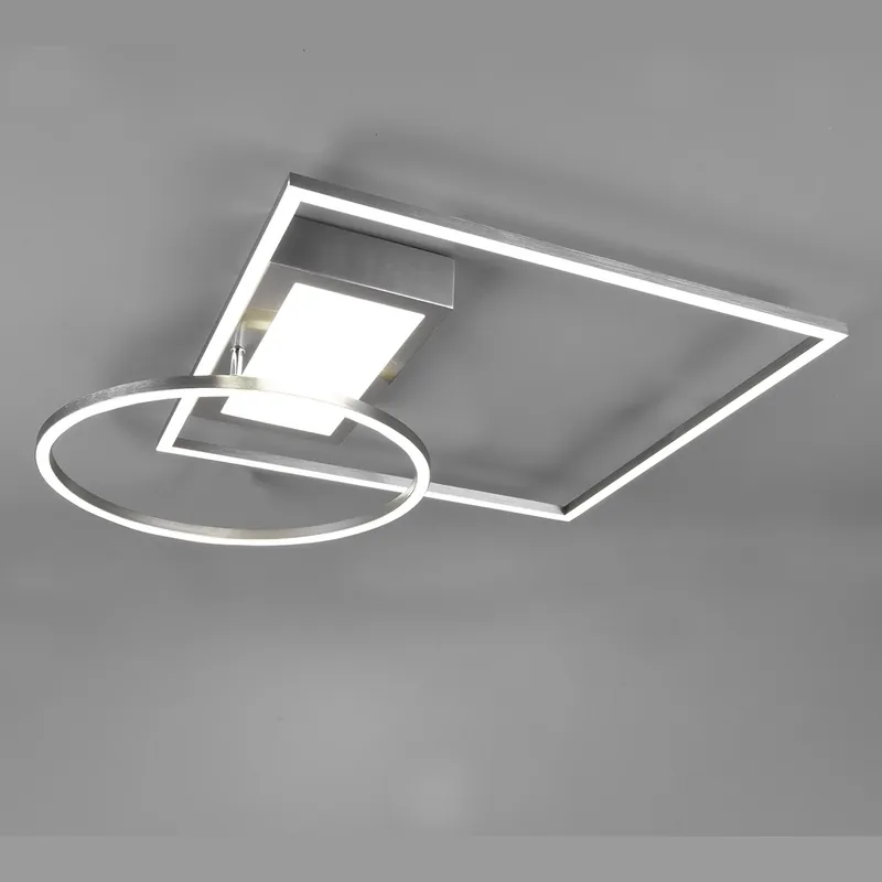 LED Deckenleuchte, Dimmer, Fernbedienung, 4600 LM, 86 cm x 64 cm Jetzt Kaufen