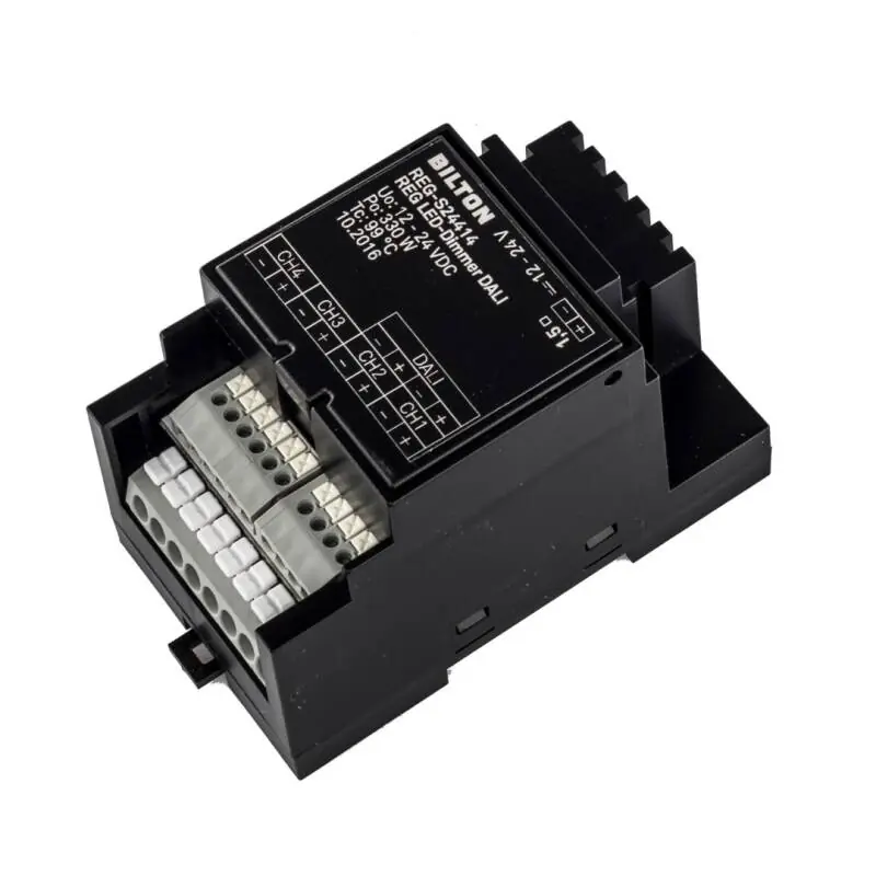 BILTON® | LED DIMMER | REG DALI/Switch | 12-24VDC | 330W | IP20 | 4Kanal | 3,5A/Kanal | Hutschienenmontage Sichere Zahlung