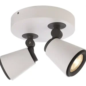 Deckenaufbauleuchte, Leporis Round II, 220-240V AC/50-60Hz, GU10, 2x max. 50,00 W Bestseller