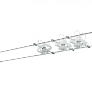 Expressversand WIRE SYSTEM MAC II 60 3X20W GU5,3 WEISS 230/12V 60VA METALL