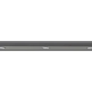 Solange Der Vorrat Reicht Function Flatline Unterschrankleuchte 3x20W G4 Eisen geb 230V Metall/Glas