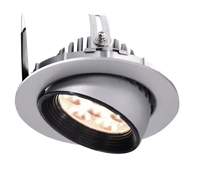 Deckeneinbauleuchte, Silber, 220-240V AC/50-60Hz, 10,50 W, Warmweiß Knallerangebot