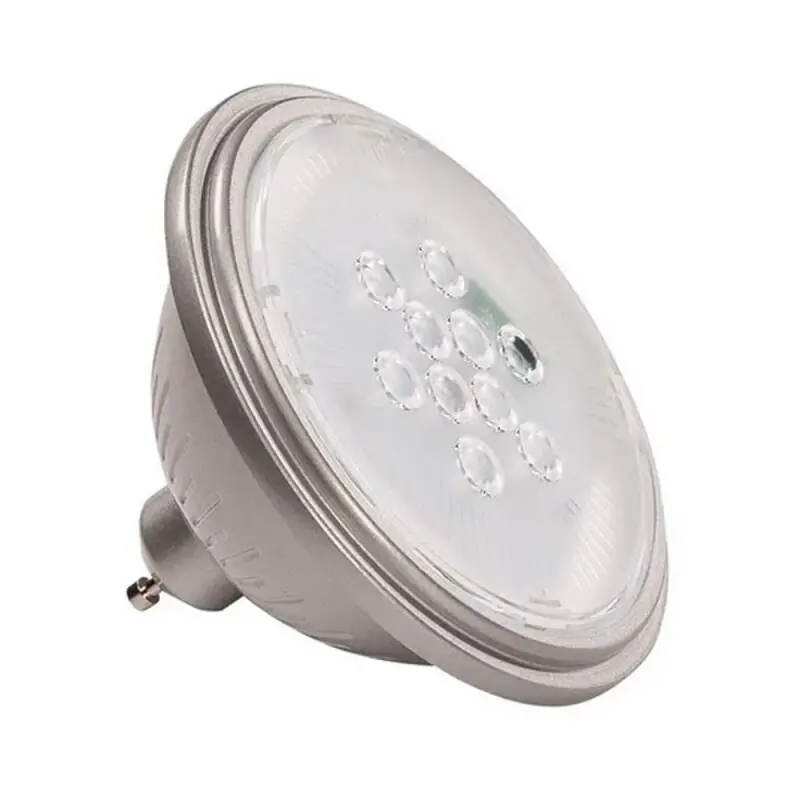 SLV LED Smart Leuchtmittel VALETO® Reflektor QR111 Silbergrau 9,5W GU10 783lm warmweiß 2700K 40° Dimmbar ZigBee Meistverkauft