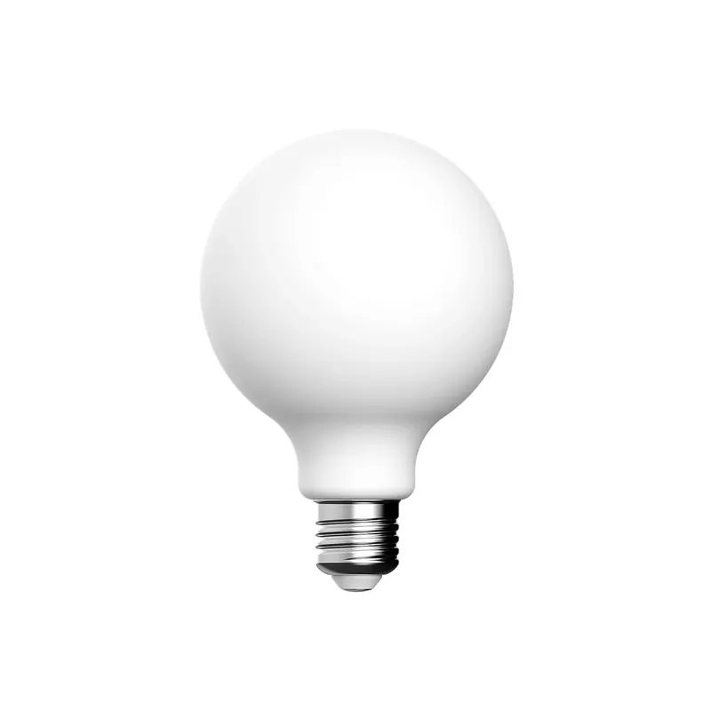 LED-Lampe Porzellan-Effekt CRI 95 G95 7W 640Lm E27 2700K Dimmerbar – P03 Meistverkauft