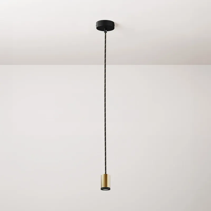 Super-Preis Spot-Pendelleuchte Mini Spotlight GU1d0 - Satin-Bronze