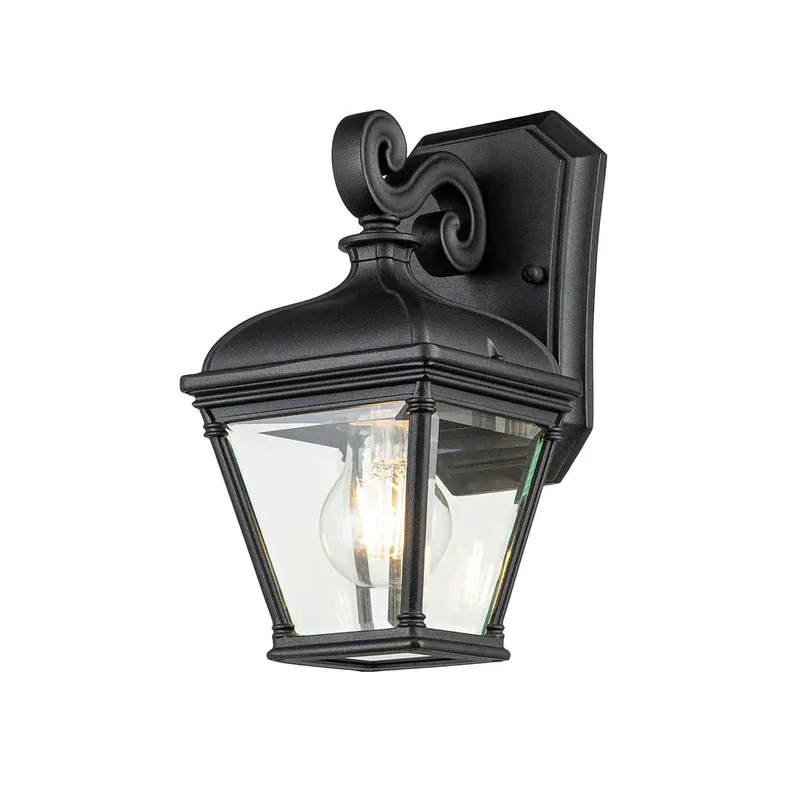Elstead Lighting Bayview BAYVIEW-2S-BK Wandleuchte 1x60W/E27 IP44 Begrenztes Angebot