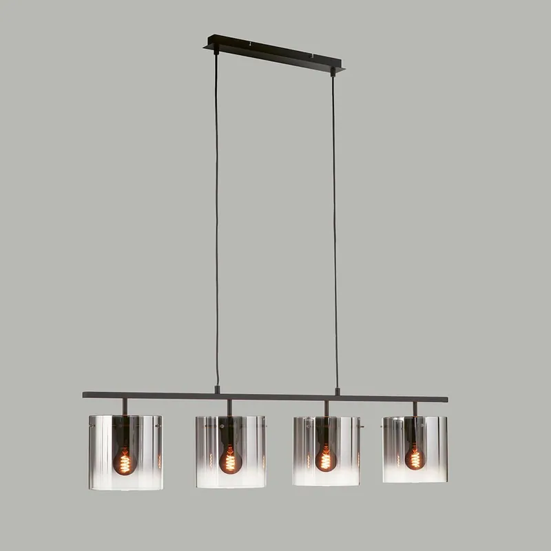 Meistverkauft Fischer&Honsel Samu 61029 Pendelleuchte 4x40W/E27 IP20