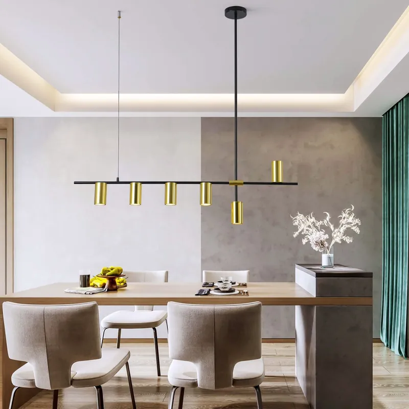 Light Prestige Arizona LP-074/6PL BK/GD Pendelleuchte 6x50W/GU10 IP20 Sale