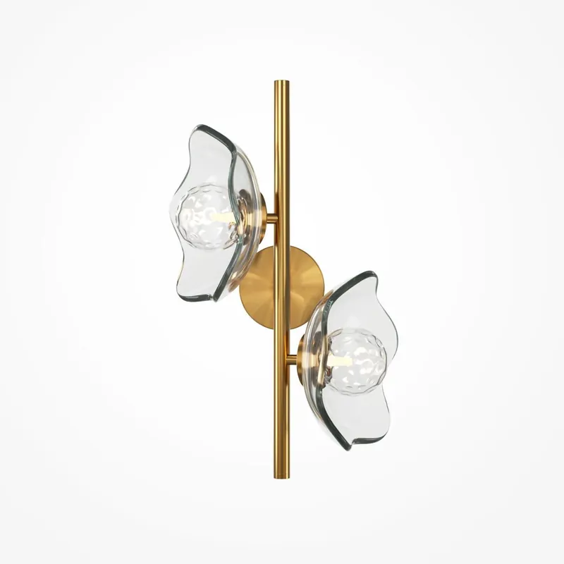 Begrenztes Angebot Maytoni Miracle MOD207WL-02BS Wandleuchte 2x28W/G9 IP20