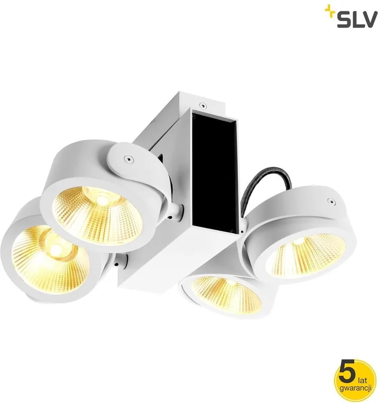 Aktuell SLV TEC KALU 1001434 Spot 4x60W/LED 3000K 3800LM IP20