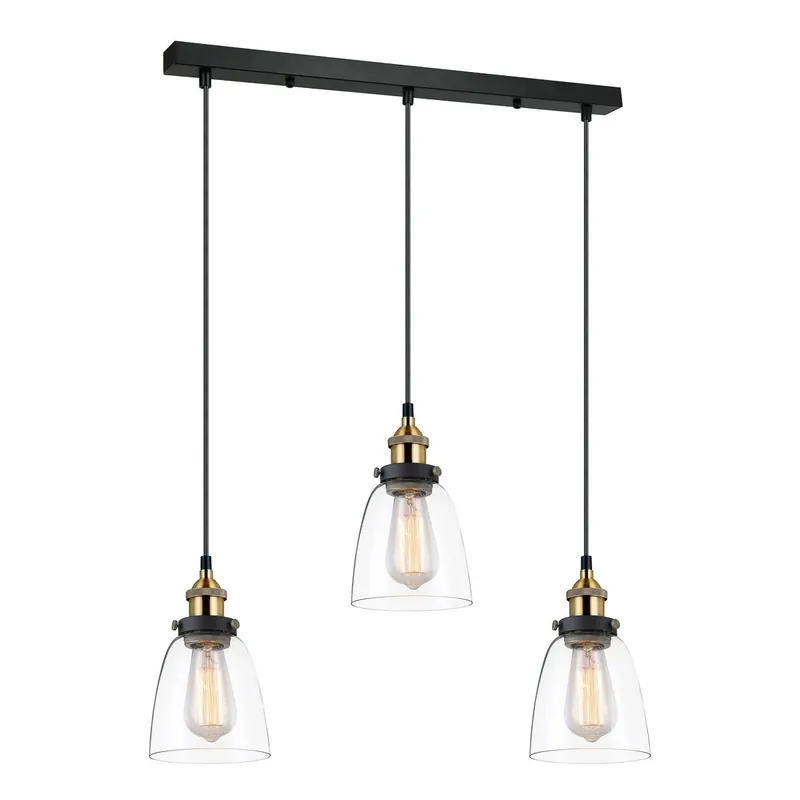 Italux FRANCIS MDM-2563/3 GD+CL Pendelleuchte 3x40W/E27 Abverkauf