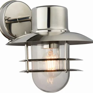 Endon JENSON 74703 Wandleuchte 1x40W/E27 IP44 Schneller Versand