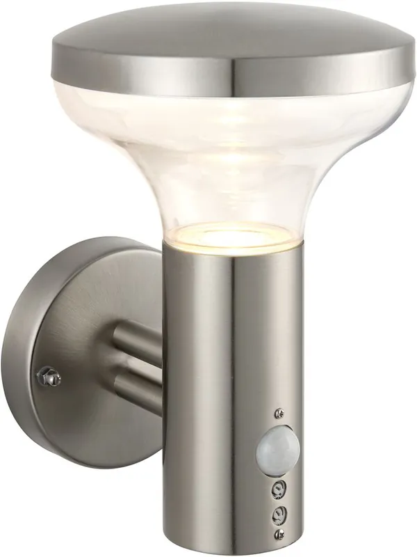 Endon ROKO PIR 67702 Wandleuchte 3.5W/GU10 5000K 345LM IP44 Direkt Vom Hersteller