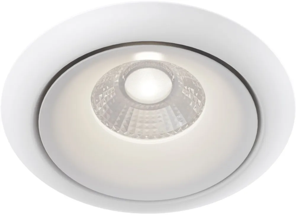 Jetzt Kaufen Maytoni YIN DL031-2-L8W Einbau-Downlight 1x8W/LED 3000K 650LM IP20