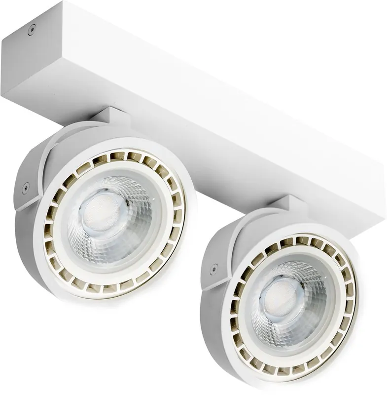 AZzardo JERRY 2 230V SMART WIFI AZ3829 Spot 2x22W/GU10/ES111 2700K-6500K 1760LM IP20 Preisknaller